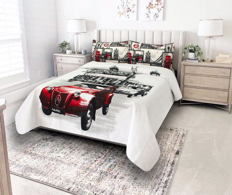 Duvet Urban Red