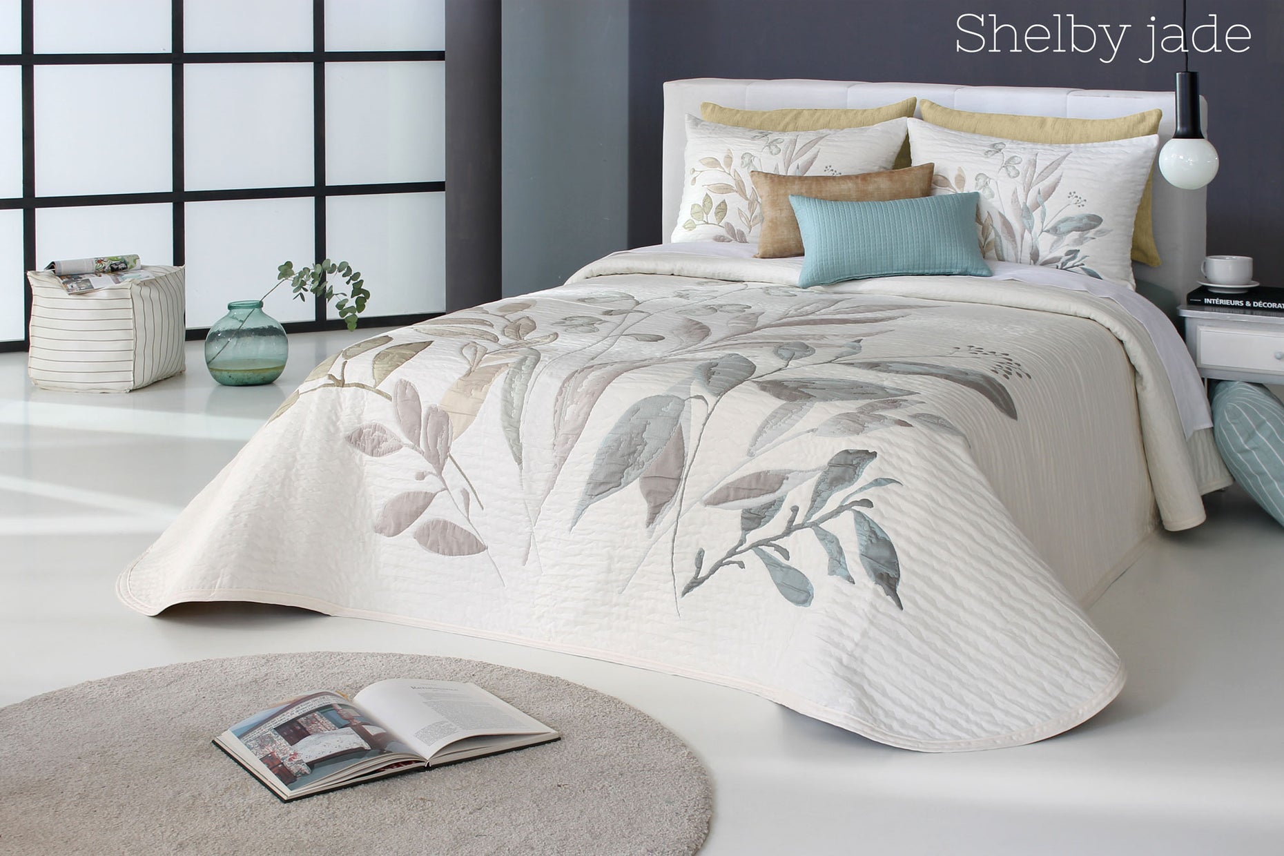 Colcha L´Nuit Shelby-Jade – Edredona