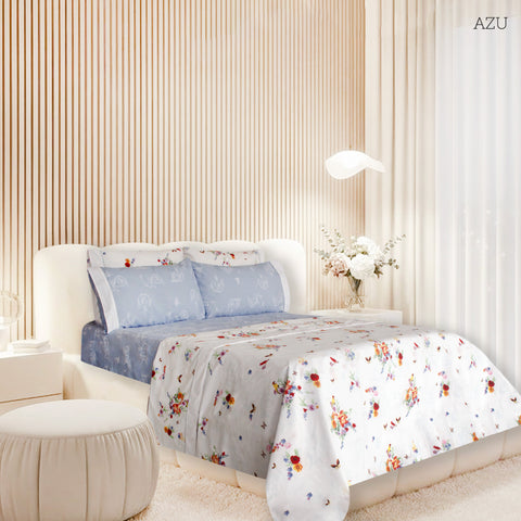 Juego de Sábanas Azu